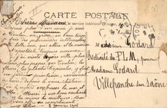 Postal Barco la Juana de Arco Crucero Corsario