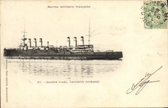 Vintage Postcard Bateau the Joan of Arc Cruiser Armours