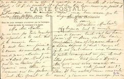 CPA Bateau La Jeanne d'Arc Croiseur de 1ere classe cuirasse