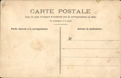 Vintage Postcard the girl of Mrs political Angot Song Lecocq