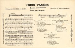 Vintage Postcard I am muddy Maubon Haldy Montel Emile Spencer