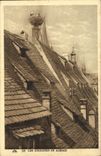 CPA Folklore Alsace Les cigognes en Alsace 