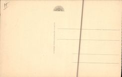 Postal Folclore Alsacia Vagada alsaciano la habitación campesina