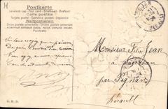 CPA Fantaisie Fleurs Poisson 1er Avril 