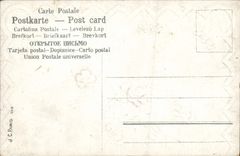 CPA Fantaisie Fleurs Moulin a vent 