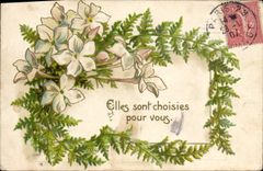 CPA Fantaisie Fleurs 