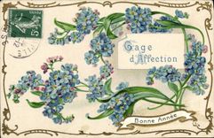 CPA Fantaisie Fleurs 