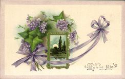 CPA Fantaisie Fleurs 