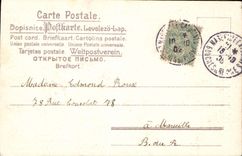 CPA Fantaisie Fleurs Colombe 