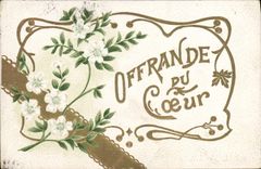 CPA Fantaisie Fleurs 