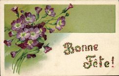 CPA Fantaisie Fleurs 