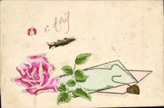 CPA Fantaisie Fleurs 