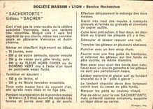 Postal Sachertorte Tarta Sacher