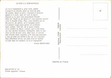 Postal Ingreso del arroz tiene la Española