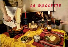 CPM La raclette 