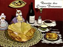 CPM Recette des Crepes bretonnes 