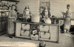 CPA Infirmerie Hopital de Spire La cuisine TOP 