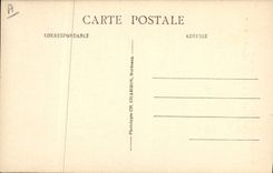 Postal Burdeos Hotel que Restaura del Capón Final Sicart