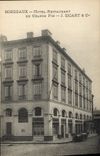 CPA Bordeaux Hotel Restaurant du Chapon Fin Sicart 