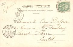 Vintage Postcard Fantasy Pitou Militaria Mouse