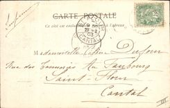 Vintage Postcard Pitou Fantasy Large Hotel of the Fatherland