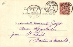 Vintage Postcard Fantasy the kepi Blue the Militaria class