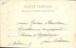 CPA Fantaisie Pitou a ses parents 