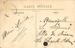 Vintage Postcard Fantasy Woman Litanies of the beautiful mother