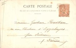 CPA Fantaisie Pitou Souris Militaria 