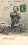 CPA Fantaisie Enfant Le Noel du petit ramoneur 