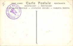 Postal Rueil Castillo del Malmaison Antiguo Residencia del 1.o emperador Napoleón y de la emperatriz Josephine Consola Salón de recepción