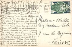 Postal París Vagar de Cluny Armario Gabinete Arte Francés