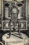 Postal Palacio de Versalles el péndulo de Caffieri Salón del péndulo