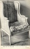 CPA Musee des Arts Decoratifs Fauteuil Louis XVI 