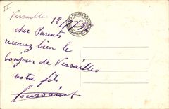 CPA Palais de Versailles Traite de Versailles