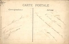 Vintage Postcard Toulon national Funeral of the victims of Iena Aspect of the place of weapons during Exonerated