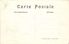 Vintage Postcard Militaria Battles of the Marne Revigny Rupture of the bridge on Ornain of laigue of Vouziers by the French genius