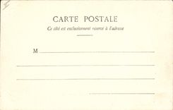 Vintage Postcard Militaria Versailles Quarters 1st Genius
