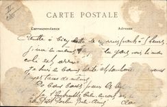 CPA Militaria Lagny Les debris du pont de fer