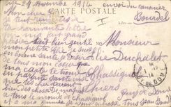 Vintage Postcard Militaria the bridge of Hirson destroyed by the Germans