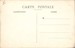 Vintage Postcard Militaria the bridge of Auvers on Oise destroys by the Genius