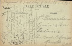 CPA Militaria Dannemarie Le viaduc que le Genie Francais a fait sauter