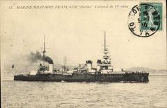 CPA Bateau Justice Cuirasse de 1er rang