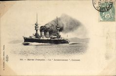 CPA Bateau Le Jaureguiberry Cuirasse