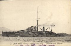 CPA Bateau Jean Bart Cuirasse a turbines