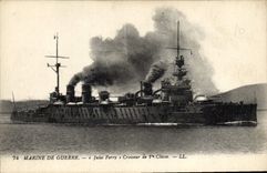 CPA Bateau Jules Ferry Croiseur de 1ere classe
