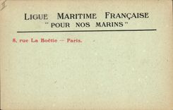 Vintage Postcard Bateau Armours