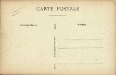 Vintage Postcard Bateau armours It Justice