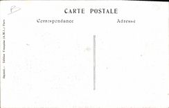 Vintage Postcard French patriotic Concert the Deroulede Marseillaise