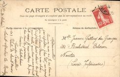 Vintage Postcard Hello Mimi Christine PEN